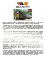 Flyer for DL&W Club Car No.2454